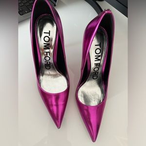 Tom Ford Metallic Heels